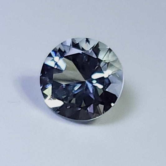 2.58ct Natural light Blue Mason County, Texas Topaz, star brilliant cut.